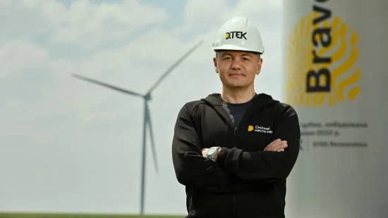DTEK CEO Maxim Timchenko / DTEK CEO Maxim Timchenko, wind power plant (WPP)