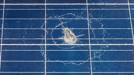 Repairing DTEK Tryfonivska SPP / Tryfonivska SPP, solar panels, restoring