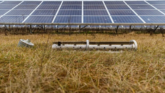 Repairing DTEK Tryfonivska SPP / Tryfonivska SPP, solar panels, restoring