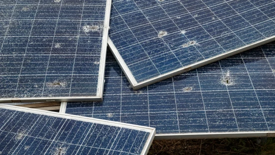Repairing DTEK Tryfonivska SPP / Tryfonivska SPP, solar panels, restoring