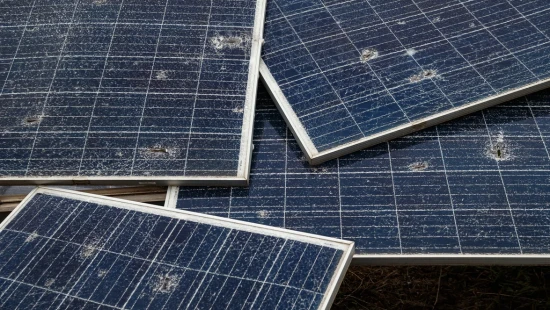 Repairing DTEK Tryfonivska SPP / Tryfonivska SPP, solar panels, restoring