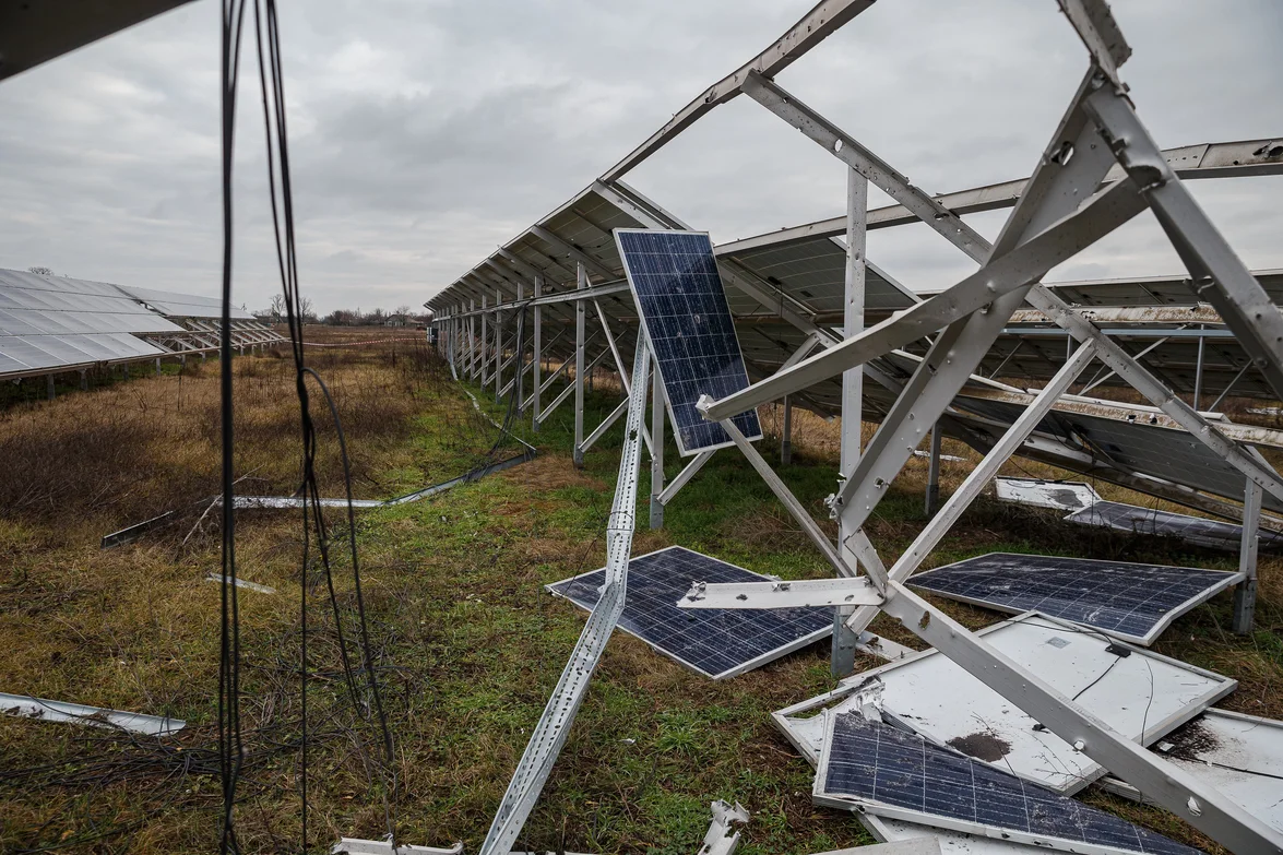 Image library / Tryfonivska SPP, solar panels, restoring