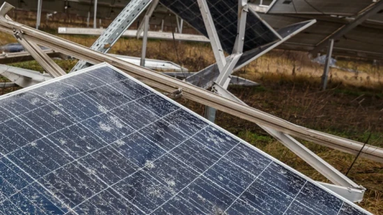 Repairing DTEK Tryfonivska SPP / Tryfonivska SPP, solar panels, restoring