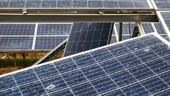 Repairing DTEK Tryfonivska SPP / Tryfonivska SPP, solar panels, restoring