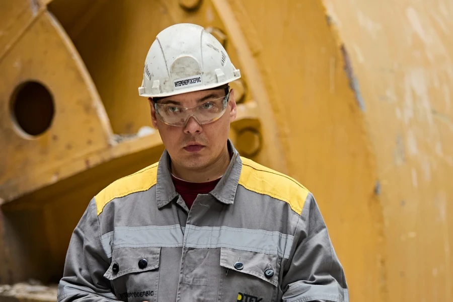 An employee of one of DTEK's thermal power plants that was damaged by a russian attack