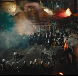 Christmas “Carol of the Bells” Performed at Destroyed Thermal Power Plant