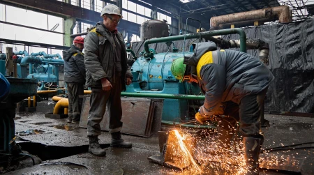 Image library / Repair of DTEK thermal power plants after russian attacks