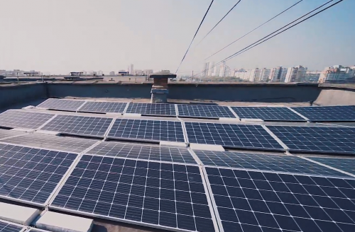 DTEK Kyiv Grids has connected a first in Kyiv and bigest in Ukraine rooftop solar power plant (SPP)