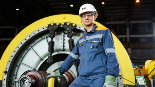 Image library / DTEK Energy, repairing TPP units