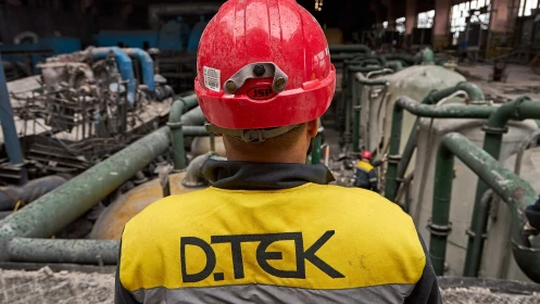 Image library / DTEK power engineers after russian attack, 2024