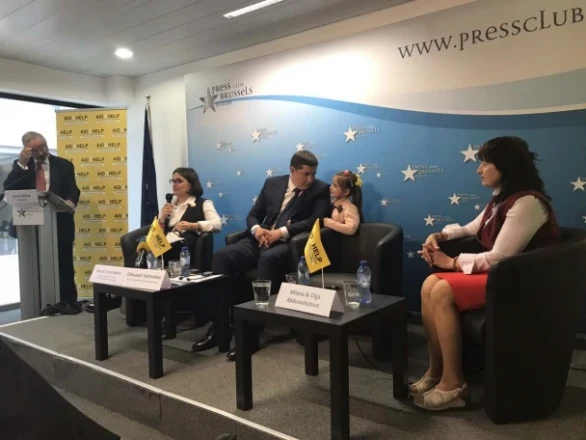 У Брюсселі пройшла прес-конференція Гуманітарного штабу Ріната Ахметова