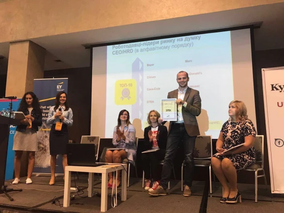 ДТЕК увійшов до ТОП-10 найкращих роботодавців України