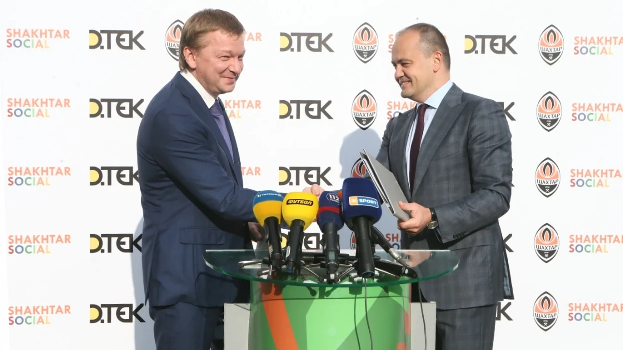 DTEK and FC Shakhtar organise free football lessons for children