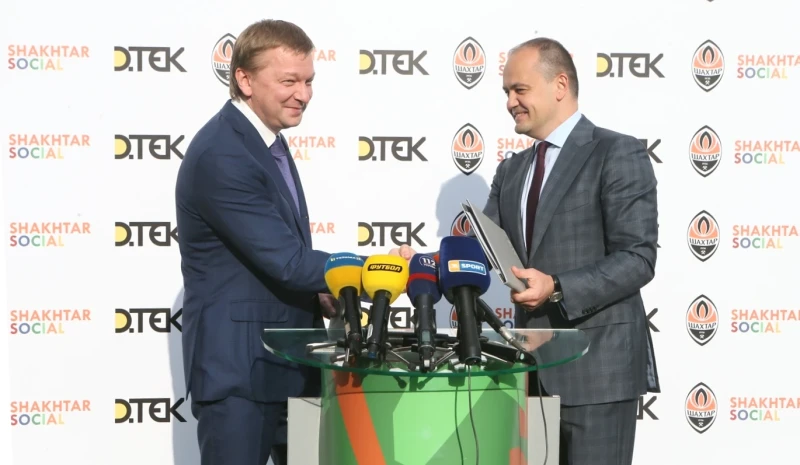 DTEK and FC Shakhtar organise free football lessons for children