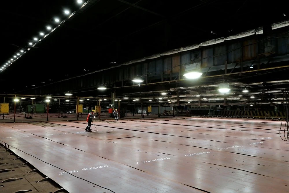 New Lighting System at Ilyich Iron and Steel Works Saves 60% of Electric Power