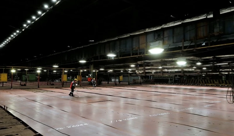 New Lighting System at Ilyich Iron and Steel Works Saves 60% of Electric Power