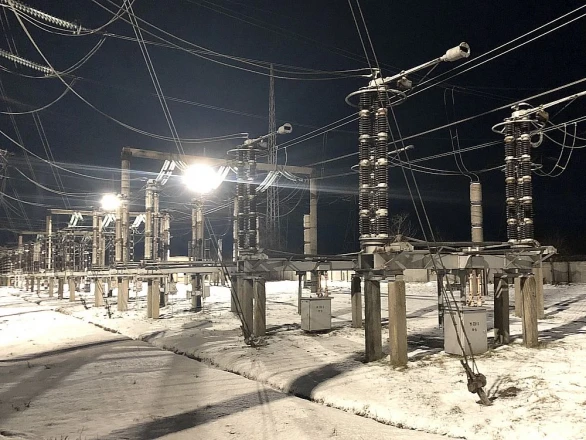 An 85% increase in outdoor substation lighting efficiency at DTEK Kryvorizka TPP
