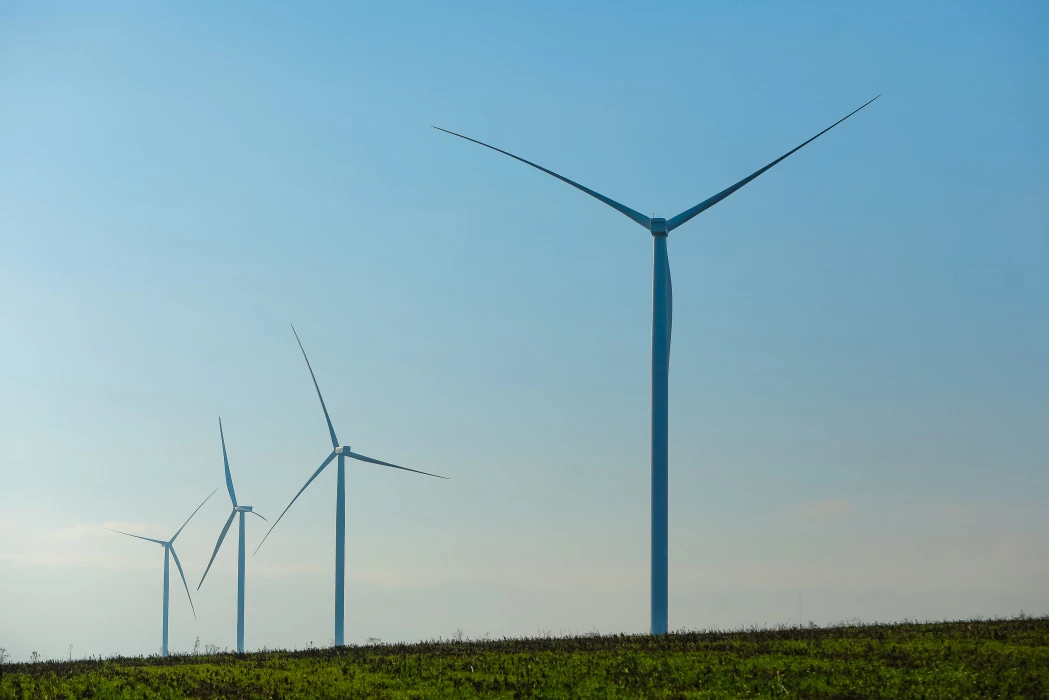The President of Ukraine took part in the launch of the first wind turbines of Primorskaya WEP