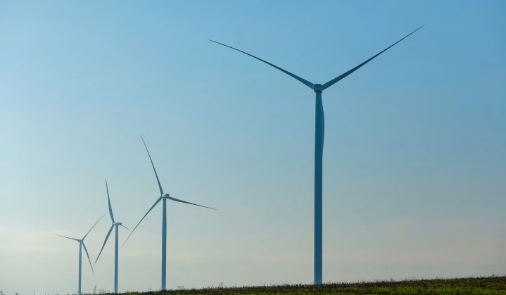 The President of Ukraine took part in the launch of the first wind turbines of Primorskaya WEP