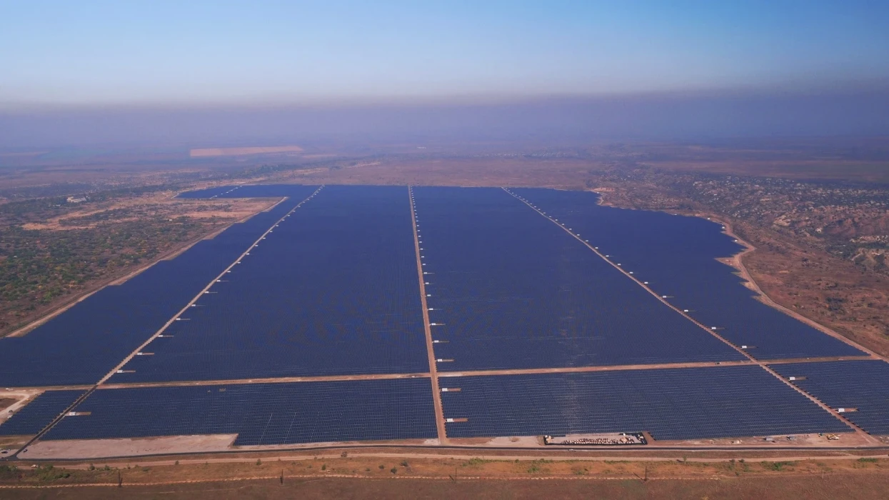 European-scale project: DTEK has launched the 240 MW Pokrovska SPP