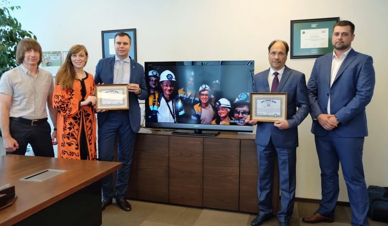 Wi-Fi technology in DTEK’s mine enters the Ukrainian Book of Records as the first and deepest underground connection in the country