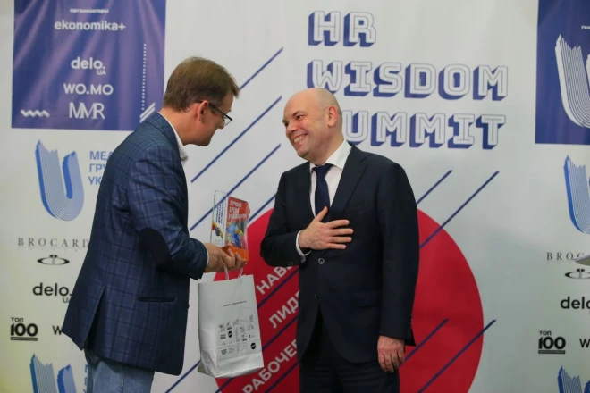 Oleksandr Kucherenko received the Delo.ua award for the best HR-director in Ukraine