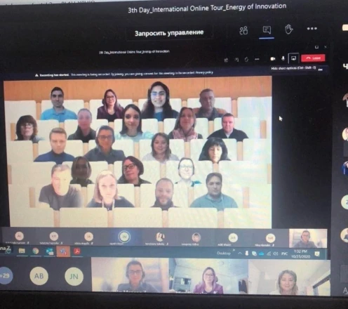 Participants of the MBA program "Energy of Innovation" made an online tour to the Scandinavian countries