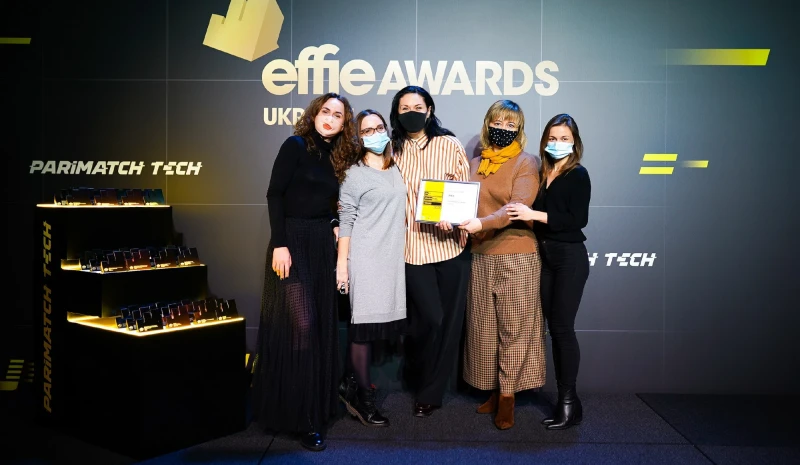Маркетингова команда ДТЕК очолила рейтинг Best Marketing Teams конкурсу Effie Awards Ukraine 2020