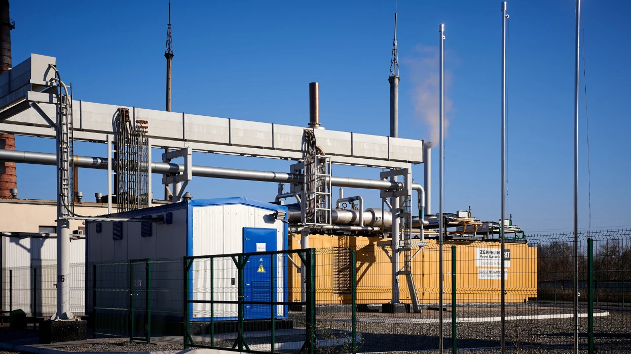Less Emissions and More Light: Coal Mine Methane is Used to Produce Electricity at Mine Office Pershotravenske