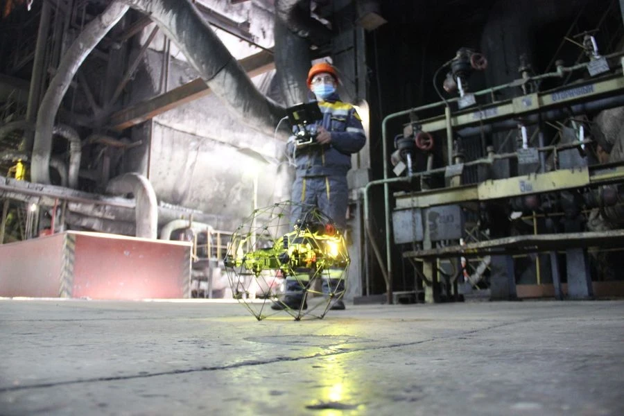 DTEK Energy's thermal power plant equipment will be inspected by drones