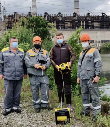 DTEK Energy and Innovation DTEK launch a pilot project with a use of underwater drone