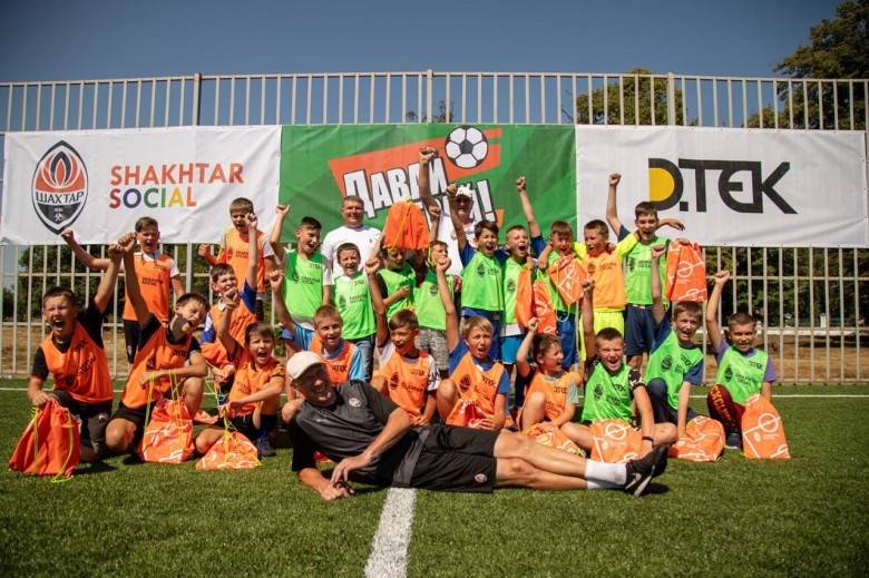 DTEK Oil&Gas opened the first football section in Poltava region as part of the Shakhtar Social project "Come on, Let’s play!"