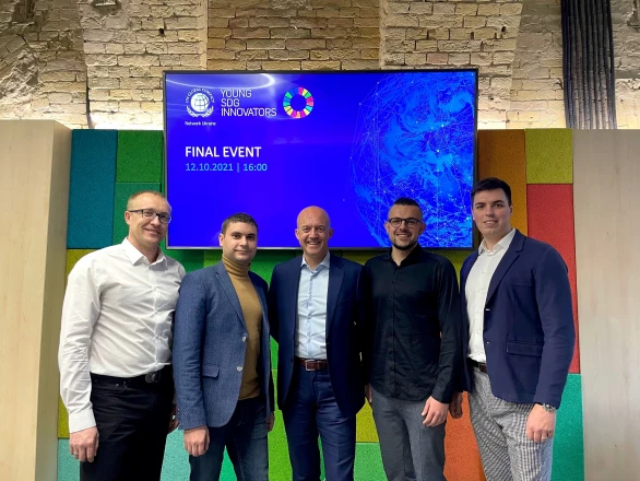 DTEK's project recognized as the best energy security project within the Young SDG Innovators program