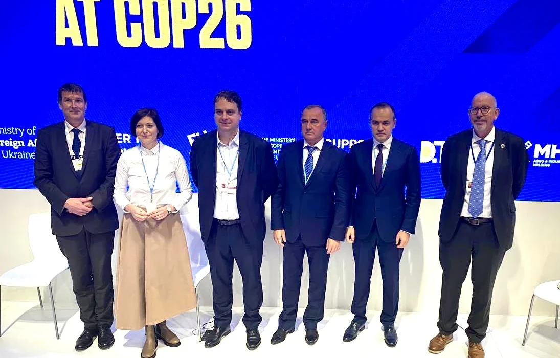 DTEK at COP26 emphasizes the importance of joint actions of business and the state for the decarbonization of the Ukrainian economy