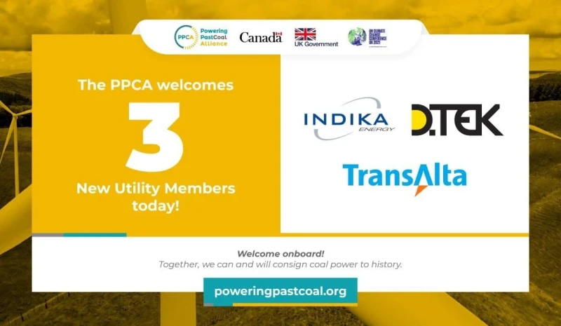 DTEK has joined the Powering Past Coal Alliance for a phased transition to carbon-free energy