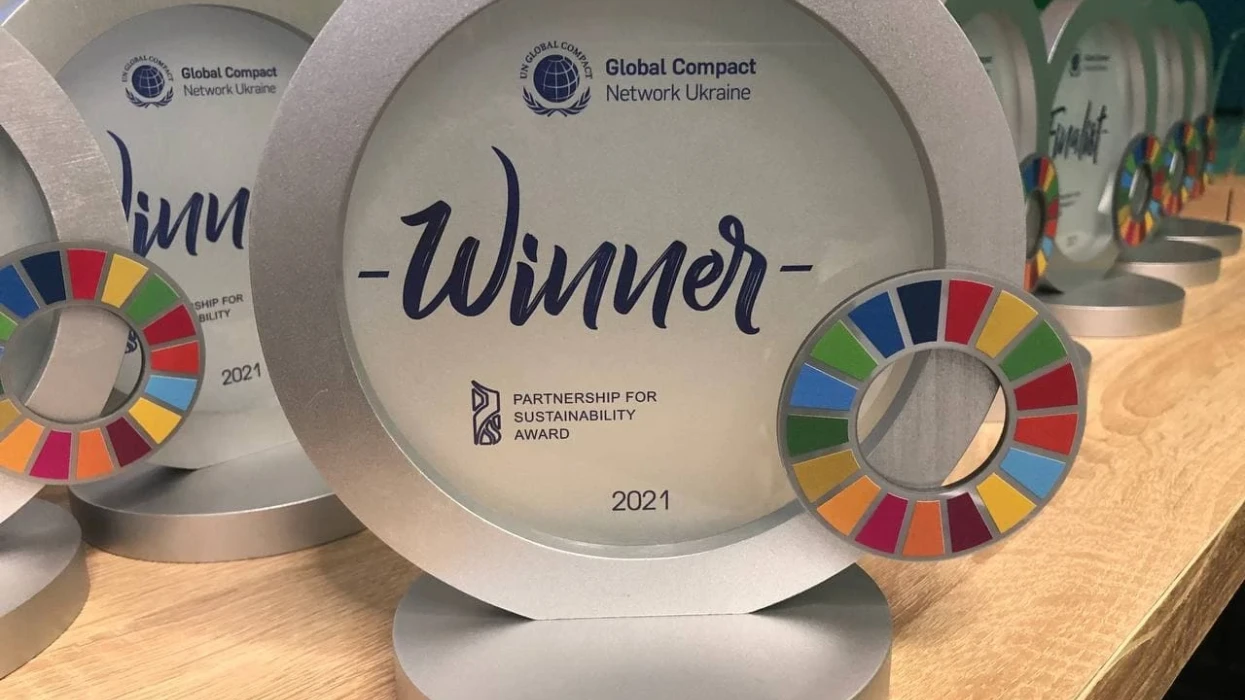 DTEK's project "Your Hometown Begins with You" received the Partnership for Sustainability Award 2020