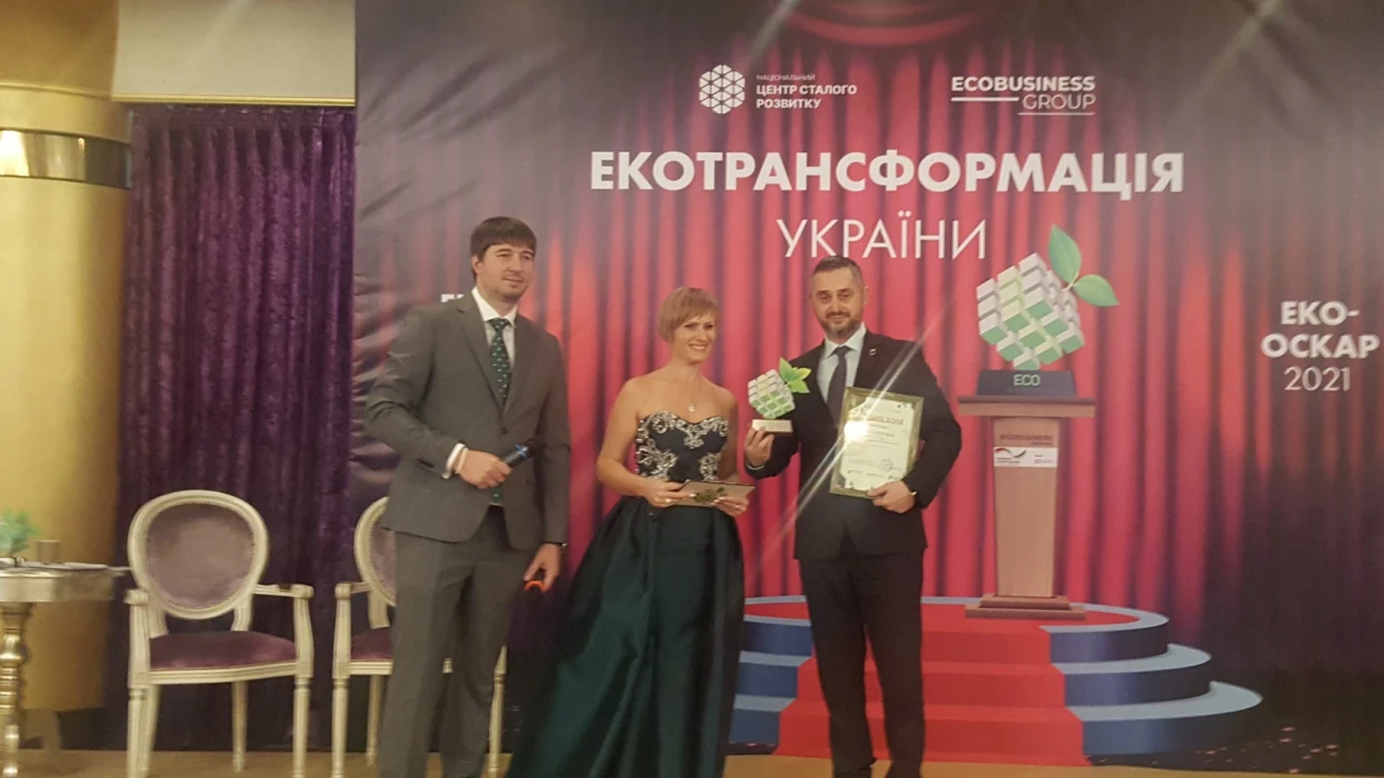 DTEK Renewables Bird Islands received the ECOtransformation award