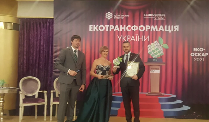 DTEK Renewables Bird Islands received the ECOtransformation award