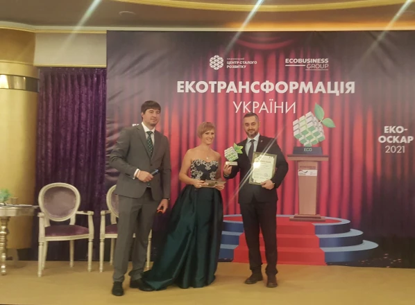 DTEK Renewables Bird Islands received the ECOtransformation award