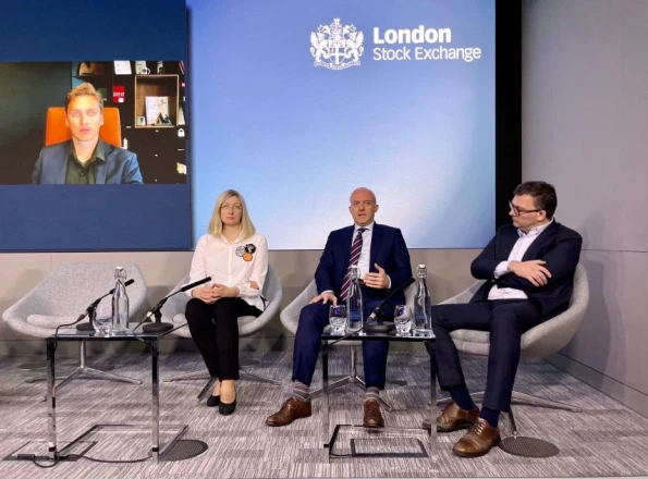 DTEK Chief Innovation Officer Emanuele Volpe joins Innovation Champions Roundtable at London Stock Exchange Conference