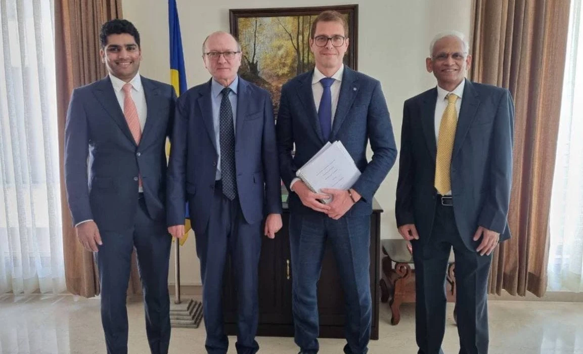 Corum Group entered first contract for supply of equipment to India