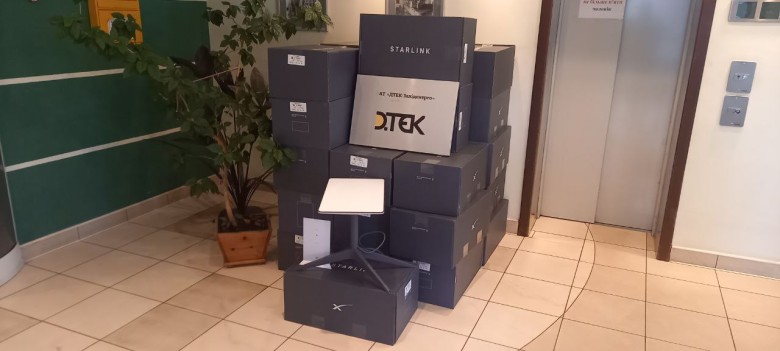 DTEK Group's businesses will operate on the StarLink satellite Internet