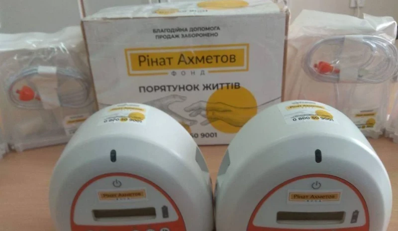 The most advanced wound healing devices were delivered to Okhmatdyt by the Rinat Akhmetov Foundation and DTEK