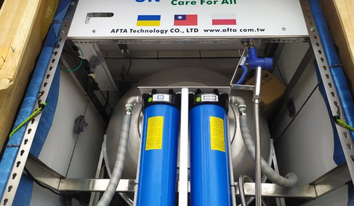 DTEK Group and UN Global Compact in Ukraine send innovative water purification systems to Mykolayiv Region