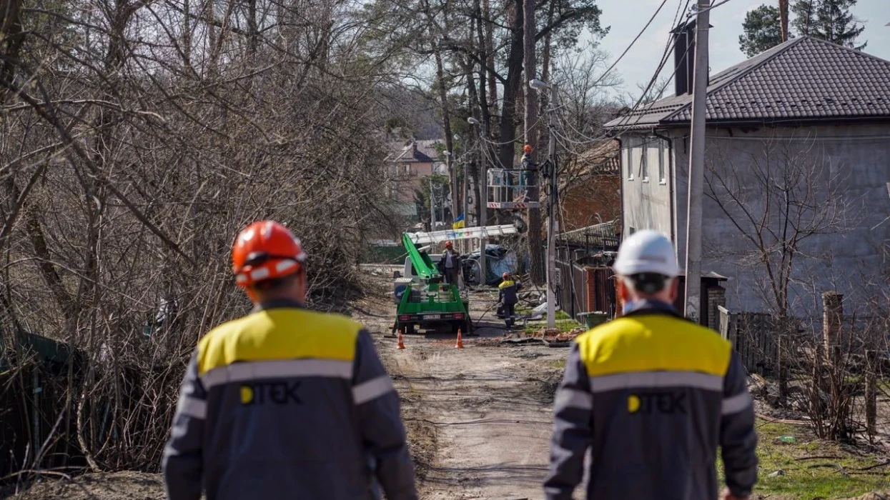 Since the start of the war, DTEK's energy workers brought the lights back for 3 mln families
