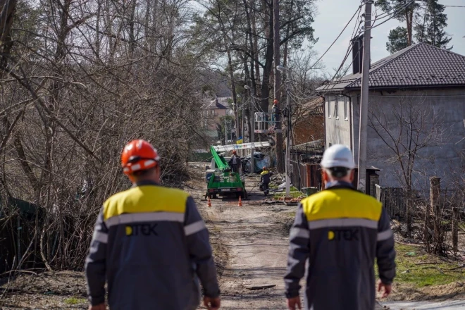 Since the start of the war, DTEK's energy workers brought the lights back for 3 mln families