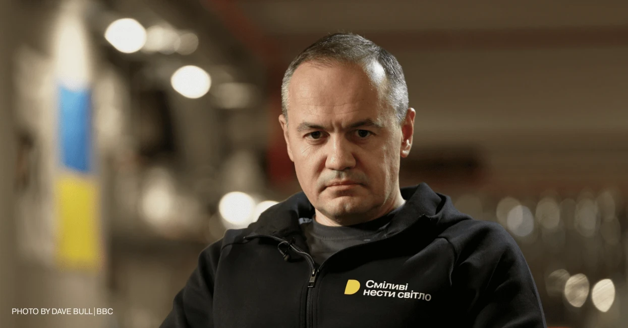 Maxim Timchenko for BBC News : The situation in Ukrainian energy system is critical, but under control