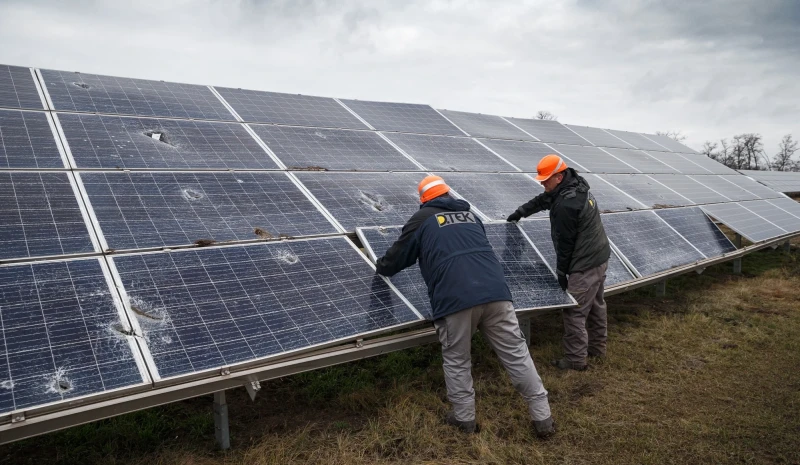 DTEK Renewables resumes generation at the Tryfonivska SPP after the occupation