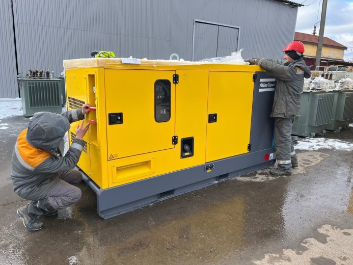 DTEK delivered generators to Odesa to power up the city’s critical infrastructure