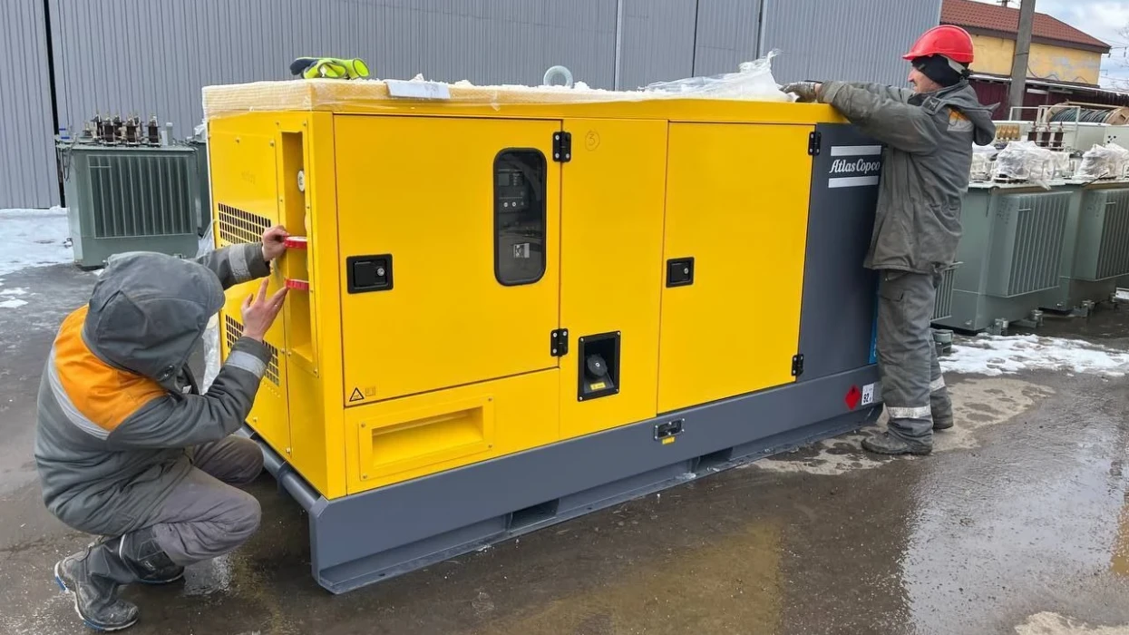 DTEK delivered generators to Odesa to power up the city’s critical infrastructure